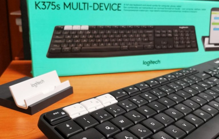 Logitech k375s как подключить к компьютеру