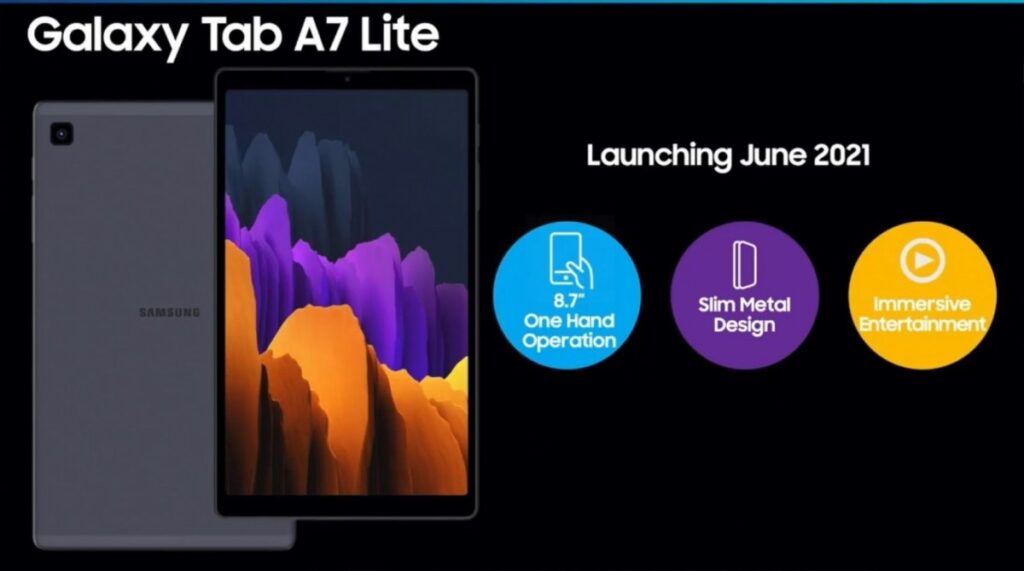 Samsung Galaxy Tab A7 Lite