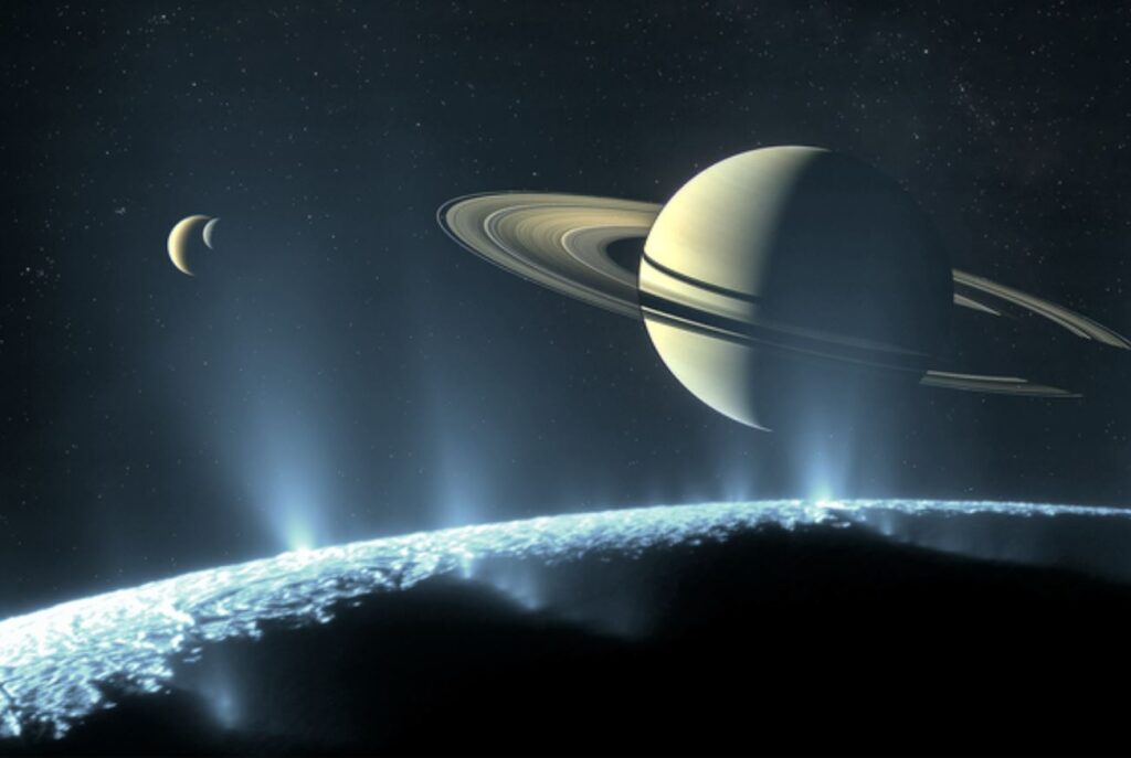 Enceladus'ta Hayat İzleri Satürn'ün Uydusunda Yaşamı Tetikleyebilecek Gazlar Keşfedildi
