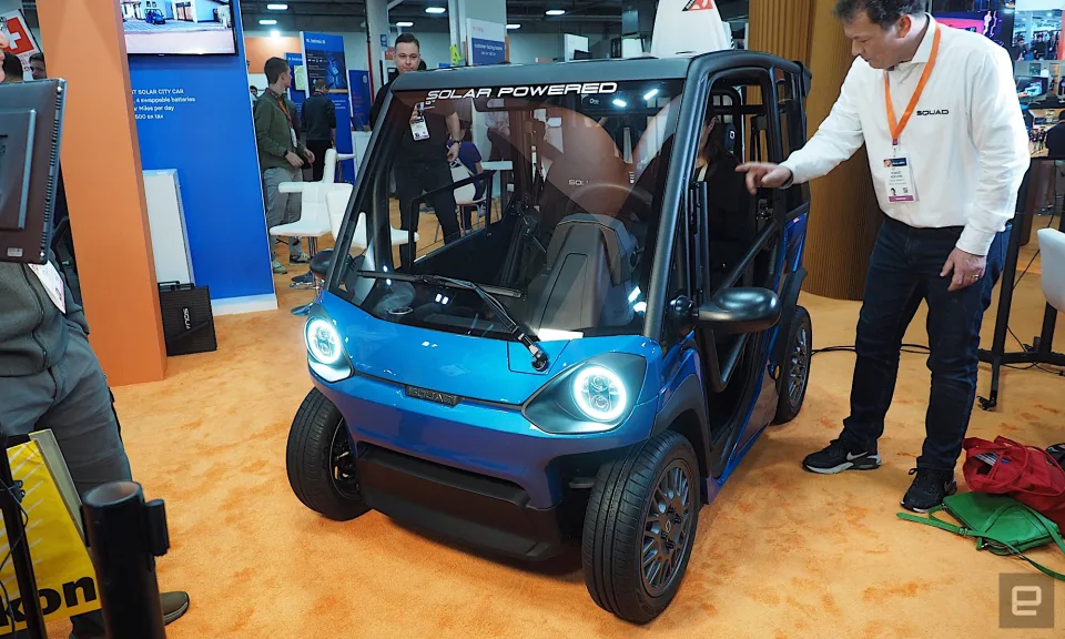 Squad Mobility EV CES2024