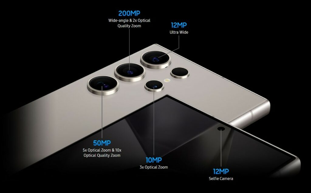 Samsung Galaxy S24 Ultra'nın kamera yapılandırması