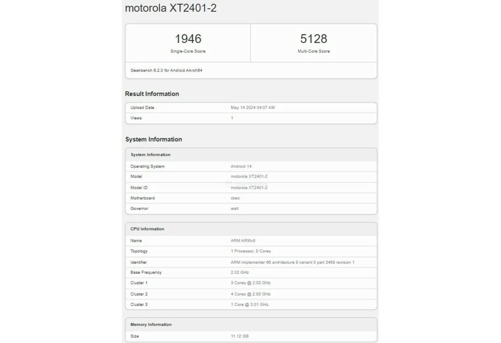 Vivo S19 Pro ve Motorola X50 Ultra Lansman Yolunda Geekbench'e Uğradı!