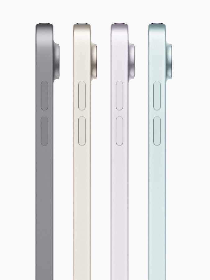 iPad Air (2024) renk seçenekleri
