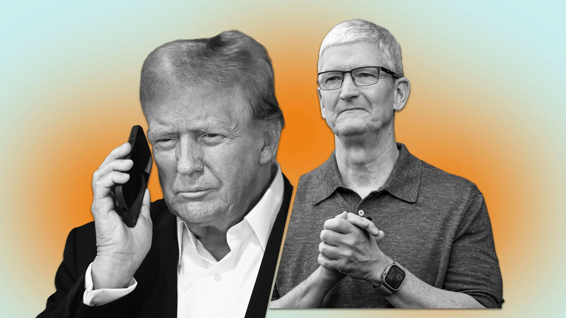 Trump, Apple CEO'su Cook'un kendisini arayıp AB cezaları konusunda endişe duyduğunu söyledi